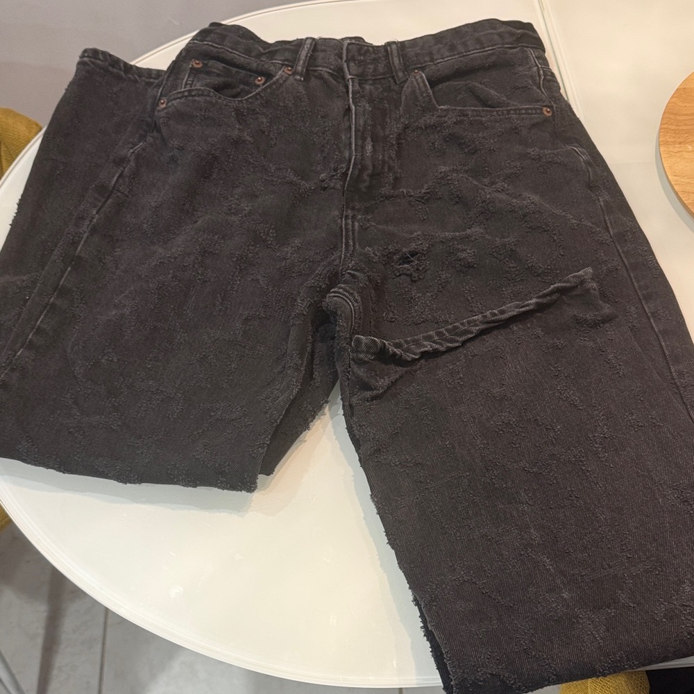 Zara Men's Black Cargo Pants